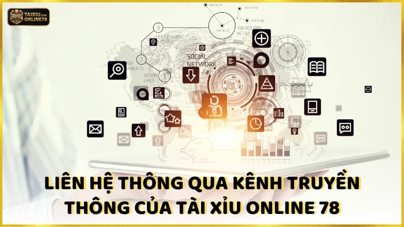 Liên hệ 4 Liên hệ thông qua kênh truyền thông của Tài xỉu online 78